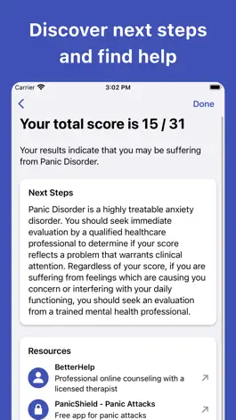 Game screenshot Panic Disorder Test hack