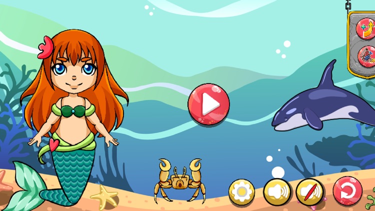 Mermaid adventure game