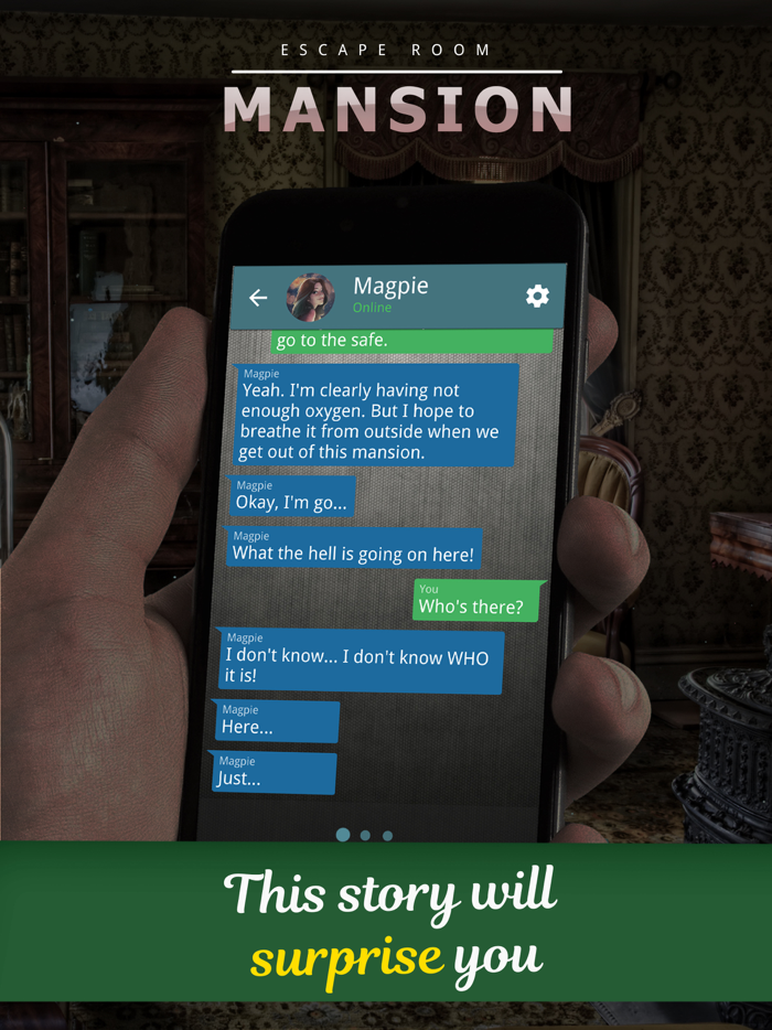 Mansion. Text Adventure