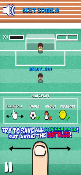 Game screenshot Brazil Tiny Goalkeeper apk