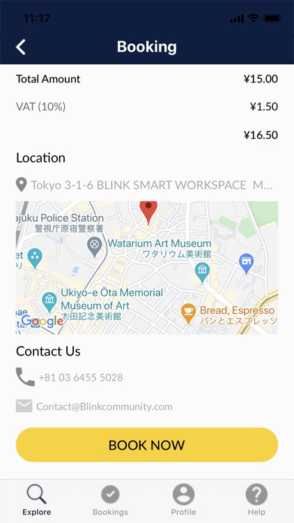 Blink App - Smart Workspace