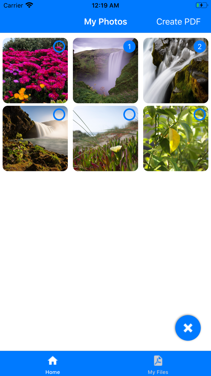 Easy PDF - تحويل الصور إلى ملف