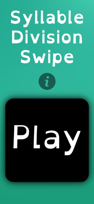 Syllable Division Swipe(圖1)-速報App