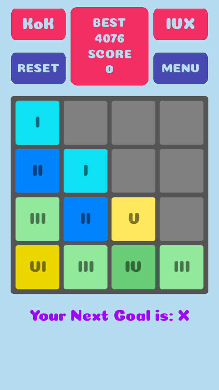 KoK 经典数字益智小游戏