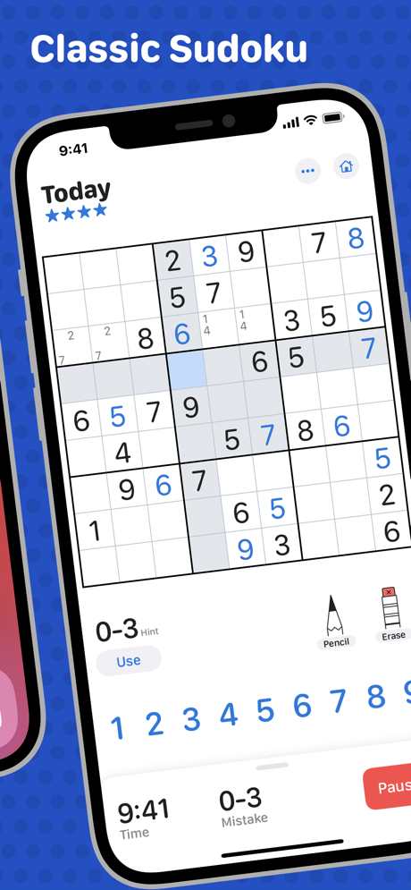 Cheats for Sudoku Classic Puzzle