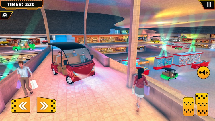 Supermarket Taxi Driving Game