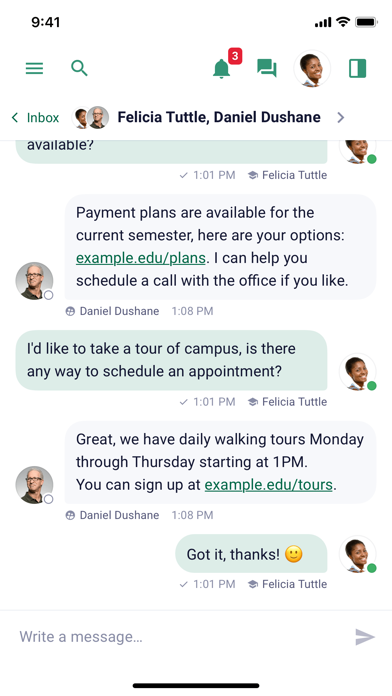 App preview