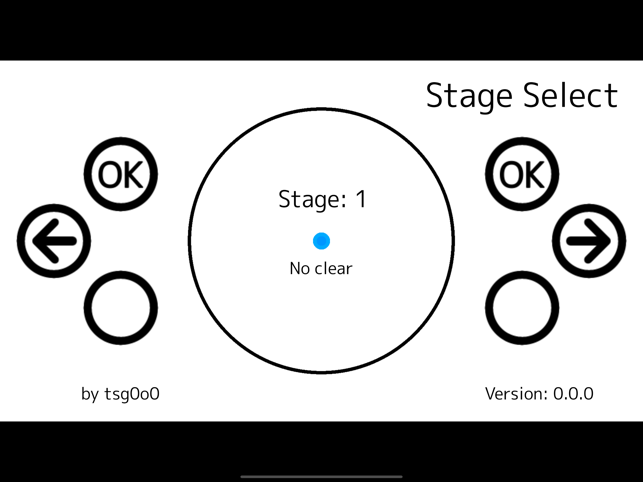 Avoid in circle, game for IOS