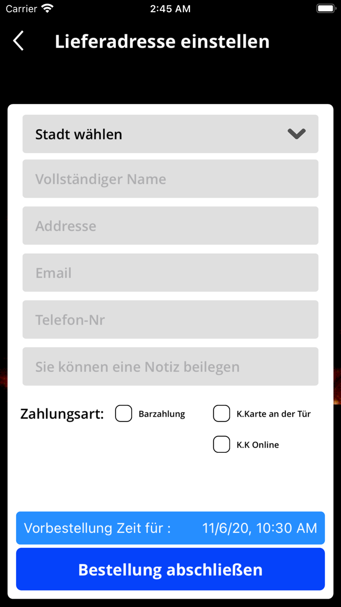 Pizza Kurier Bistro Marmor