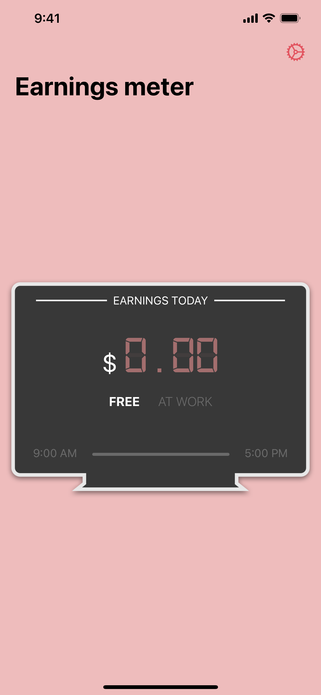 Earnings Meter screenshot 1