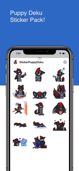 Puppy Deku Sticker(圖1)-速報App