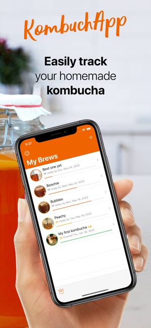 KombuchApp – Kombucha Tracker