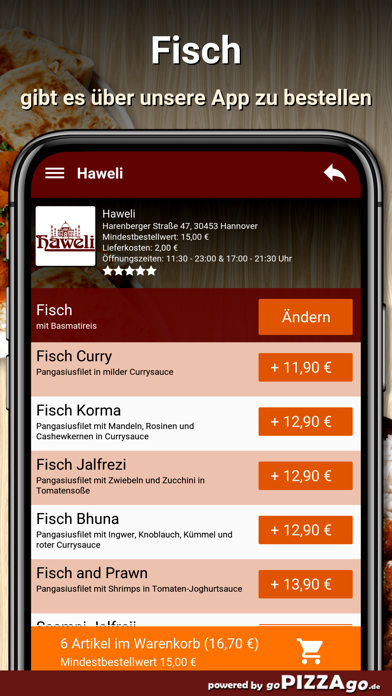 Haweli Hannover screenshot 6