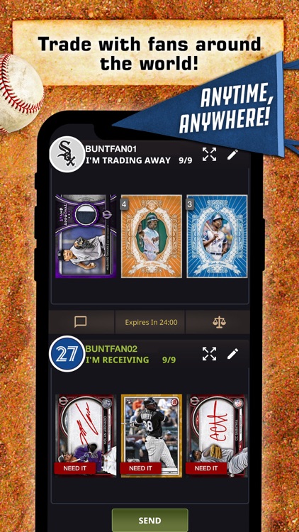 Topps® BUNT® MLB Card Trader