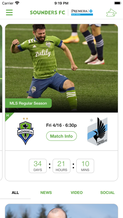 How to cancel & delete Seattle Sounders FC from iphone & ipad 1