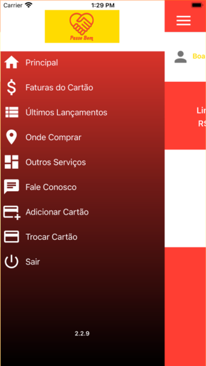 Cartão Club Passe Bem