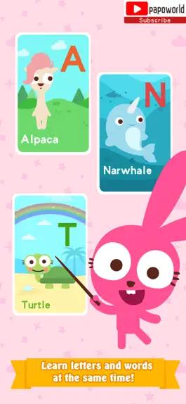 Game screenshot Purple Pink A to Z Animals apk