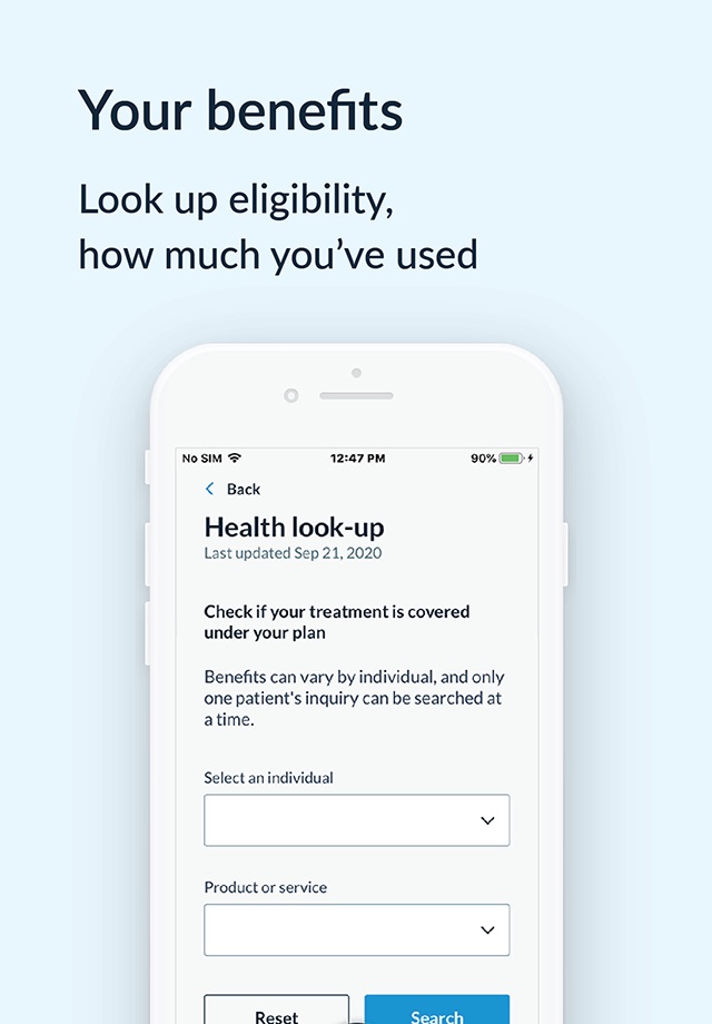 Alberta Blue Cross®—member app screenshot 3