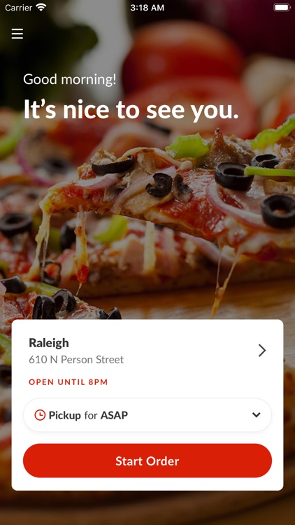 Oakwood Pizza Box By Chownow