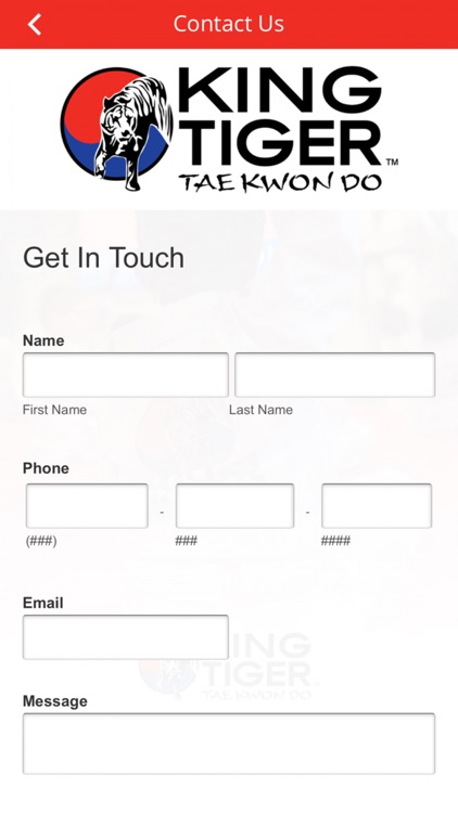King Tiger Tae Kwon Do screenshot-3