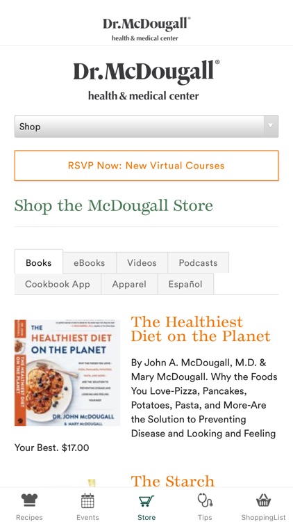 Dr. McDougall Mobile Cookbook screenshot-3