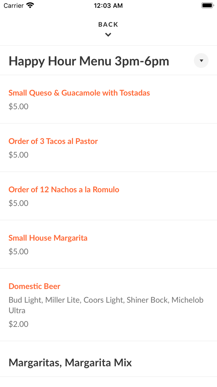 Paloma Blanca Mexican Cuisine