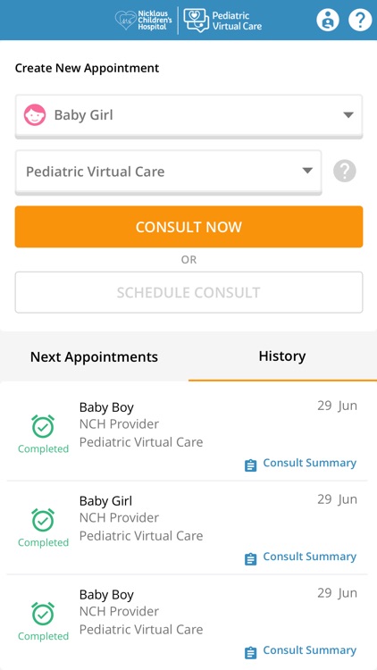 Pediatric Virtual Care