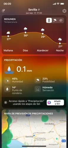 Screenshot 5 Tiempo En Vivo - Pronóstico iphone