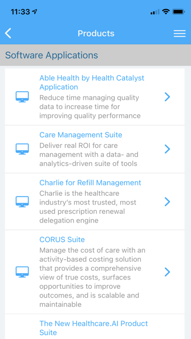 Health Catalyst Products screenshot 2