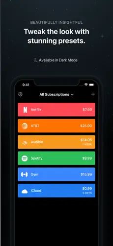 Captura 6 Bobby - Track subscriptions iphone
