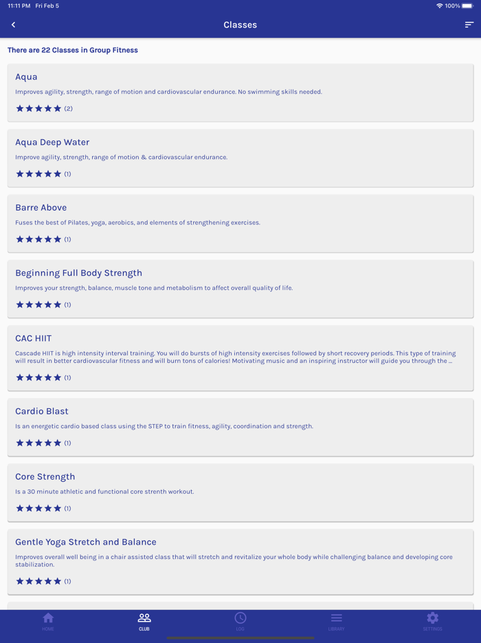 Cascade Athletic Clubs