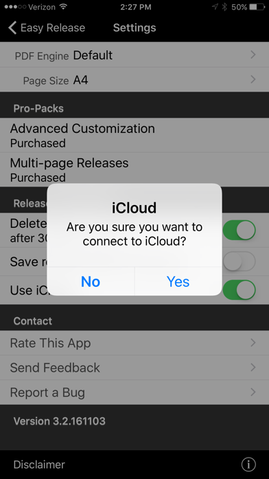 How to cancel & delete Easy Release - Model Releases from iphone & ipad 4