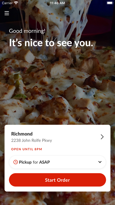 How to cancel & delete Rudino's Pizza - Richmond from iphone & ipad 2