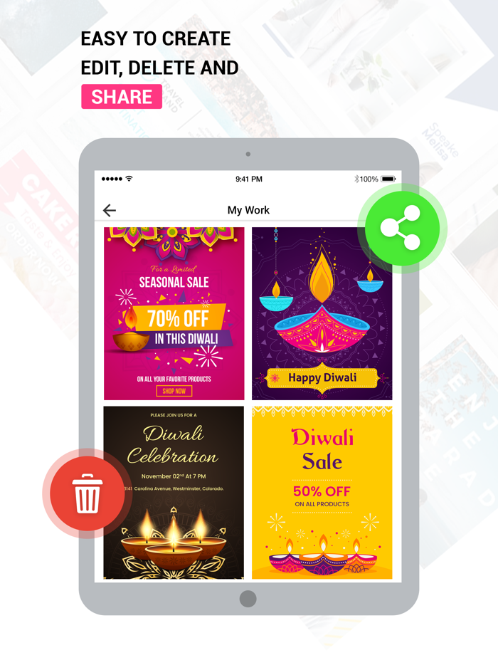 Diwali Flyers Poster Maker