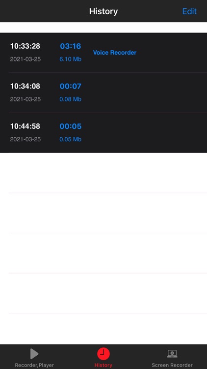 Voice Recorder,Audio recording screenshot-6