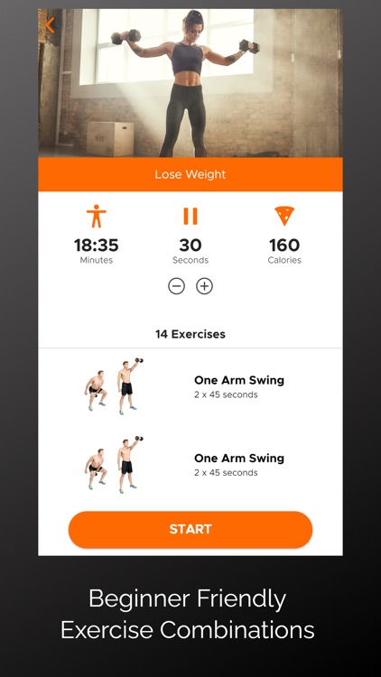 Dumbbell Workout at Home screenshot-3