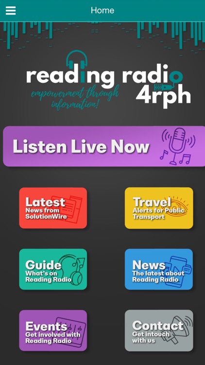 Reading Radio App