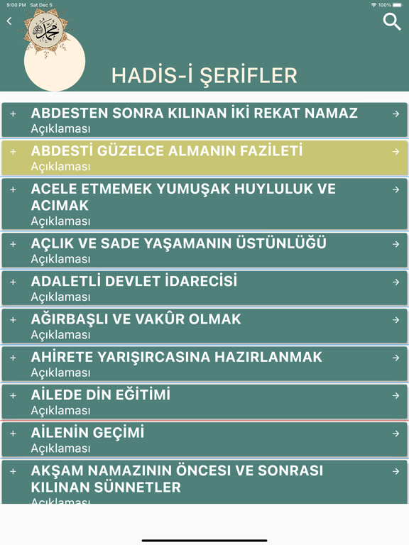 Riyazüs Salihin Hadis Kitabı screenshot 2