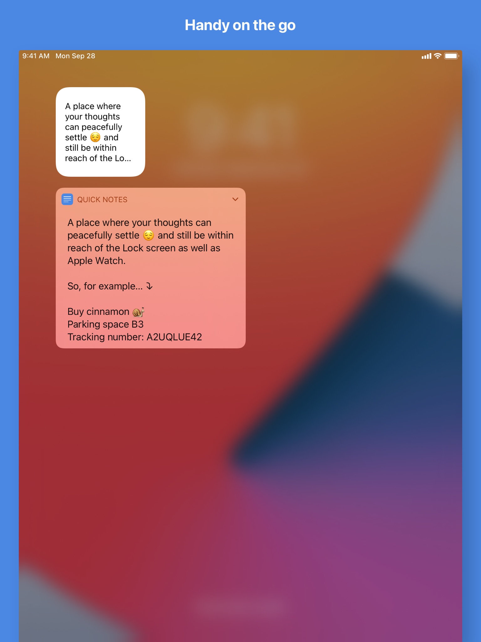 Quick Notes with widget screenshot 2