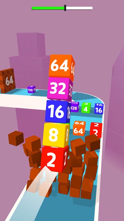 Merge Road Cube 2048 screenshot-4