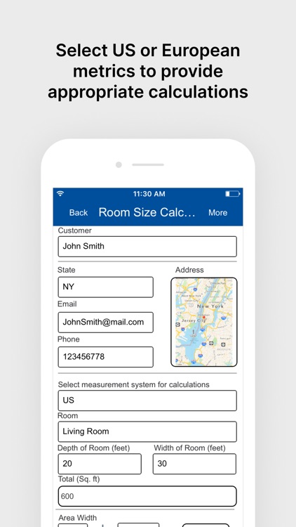 Construction Calc App