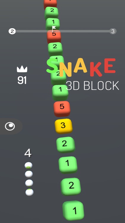 Google Snake Game, 135 Score 