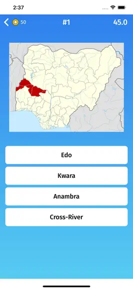 Game screenshot Nigeria: States Map Quiz Game hack