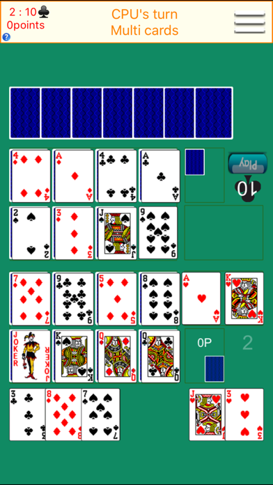 Capture 40 Points Card Game screenshot 3