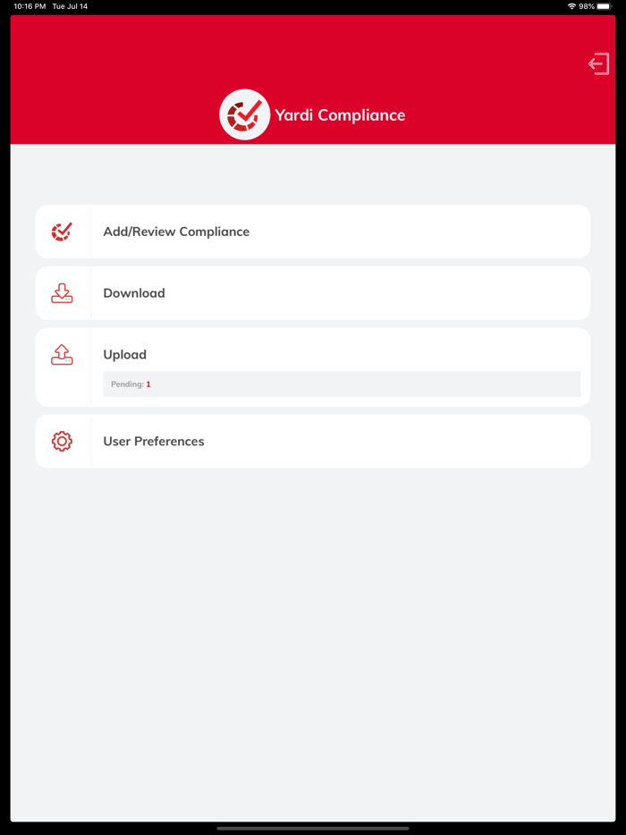 Yardi Compliance Mobile