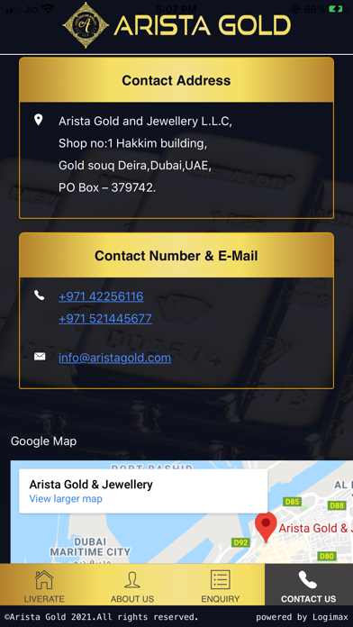 Arista Gold and Jewellery screenshot 3