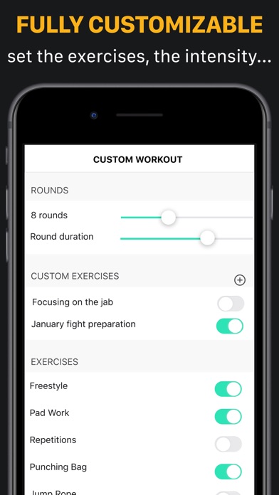 Shadow Boxing Workout App screenshot