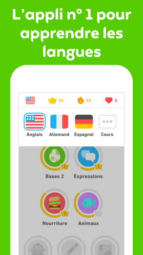 Duolingo capture d'écran 3