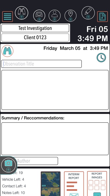 P.I. Report