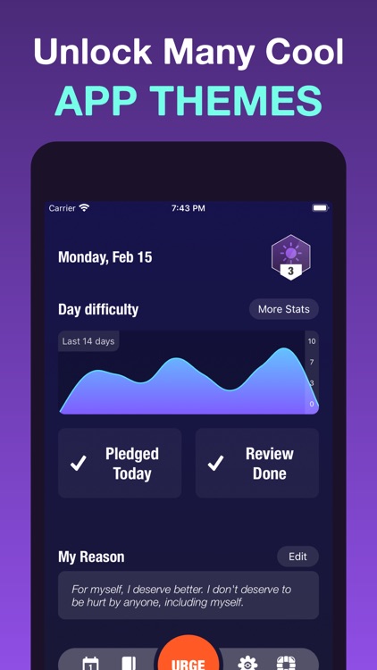 Self Harm Tracker + Counter screenshot-9